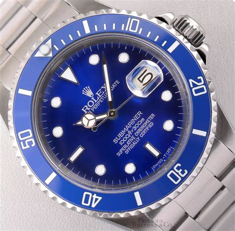 rolex blue submariner model|rolex submariner official website.